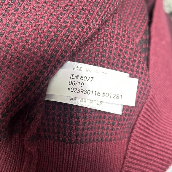 Express burgundy hoodie size L - Picture 7 of 8
